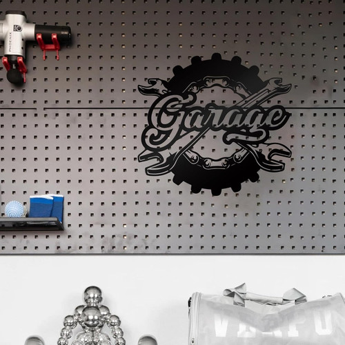 Metal garage wall - metal,
